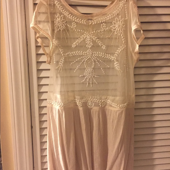 Free people sheer embellished blouse - Picture 3 of 3